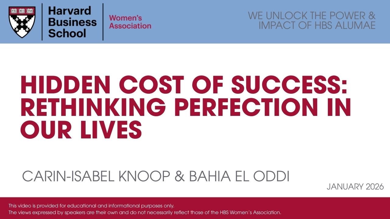 The Hidden Cost of Success: Rethinking Perfection in Our Lives