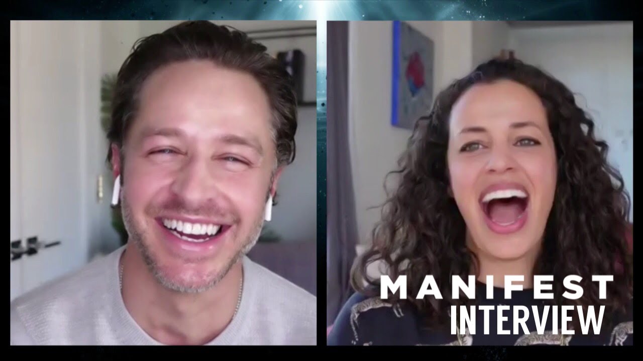 Manifest Season 3 - Josh Dallas & Athena Karkanis Aren't Wearing Pants?! | EXCLUSIVE
