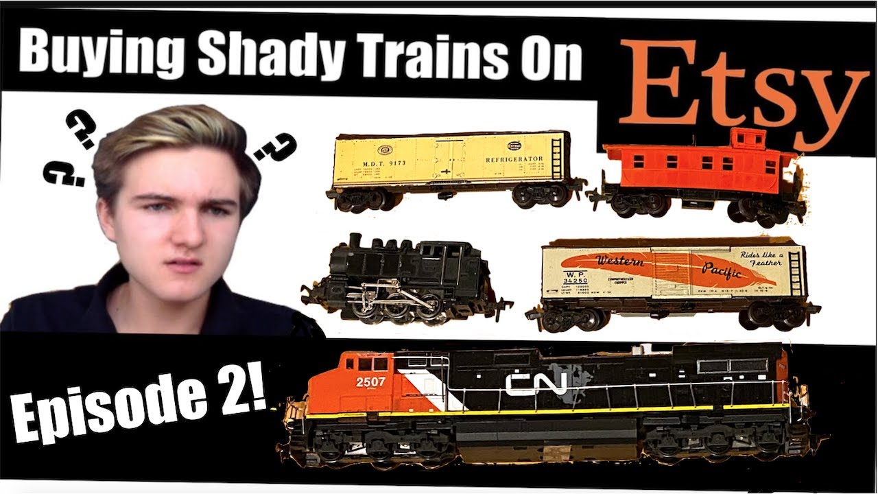 Buying Shady Model Trains on Etsy - Episode 2 - An Unusual Haul