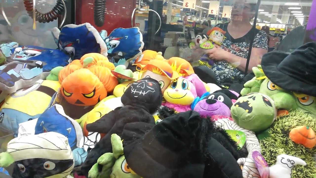 More Halloween Claw Machine Wins!