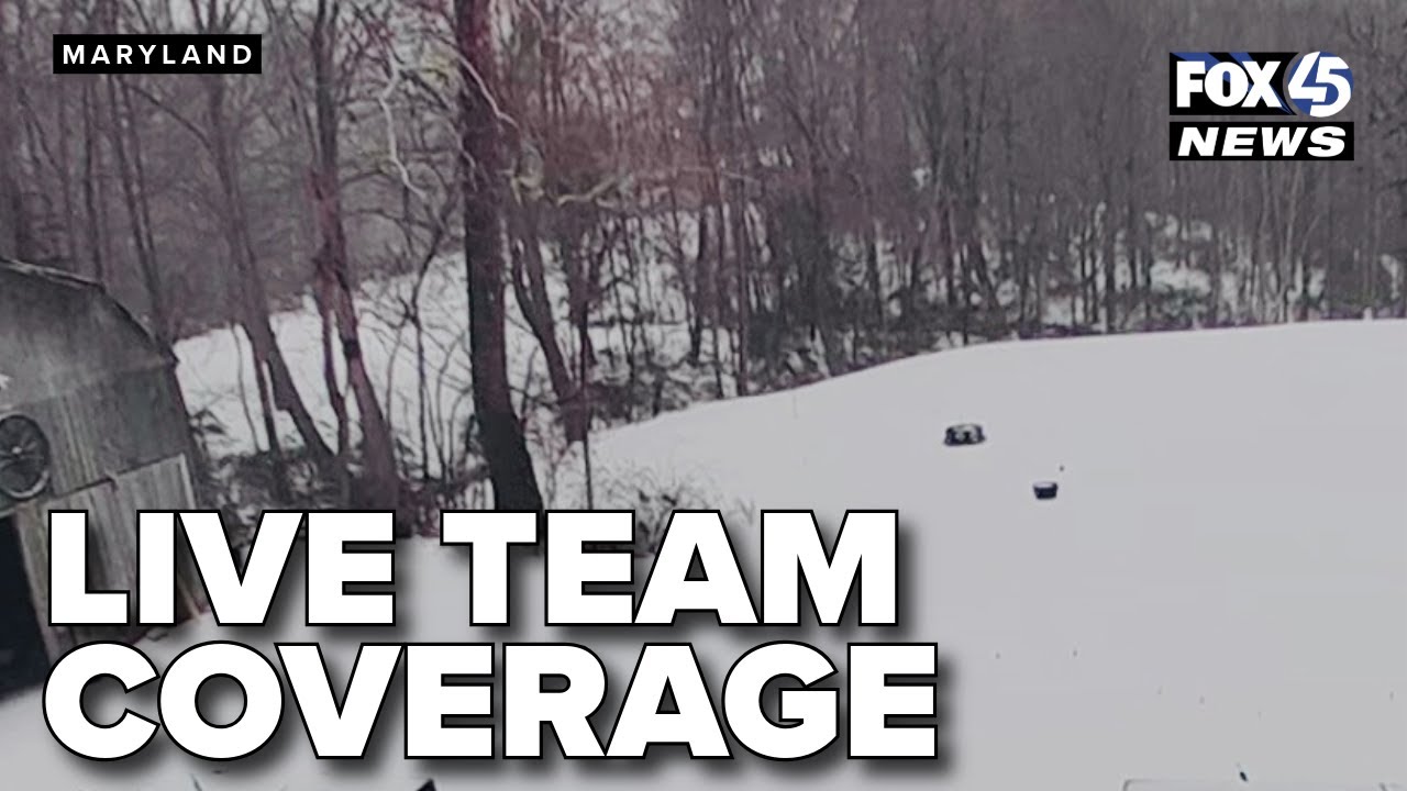 LIVE: FOX45 LIVE SNOW COVERAGE