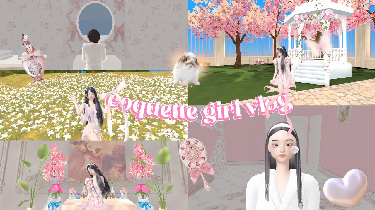 ⋆ ˚｡⋆୨୧˚ Coquette daily vlog ˚୨୧⋆｡˚ ⋆ | zepeto vlog