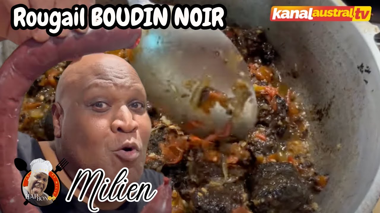Rougail BOUDIN NOIR by Milien GERMINAL alias HAP-BON