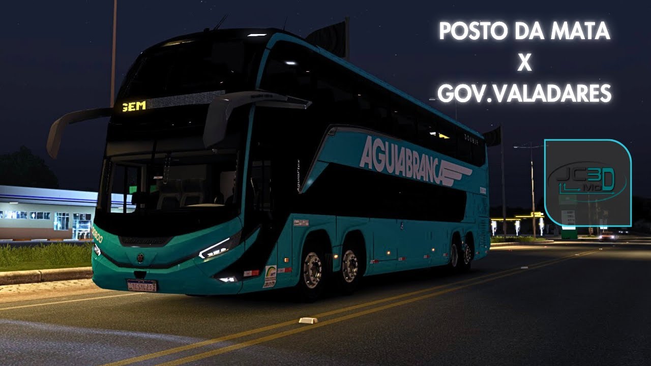 【ETS 2 MOD BUS】G8DD MERCEDES-BENZ EURO 6 NO TRECHO!!