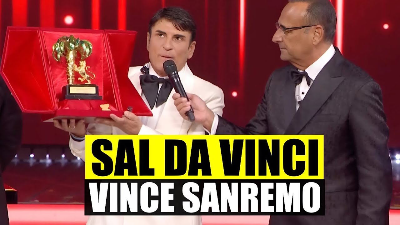 SALDA VINCI WINS SANREMO 2026 WITH PER SEMPRE SI