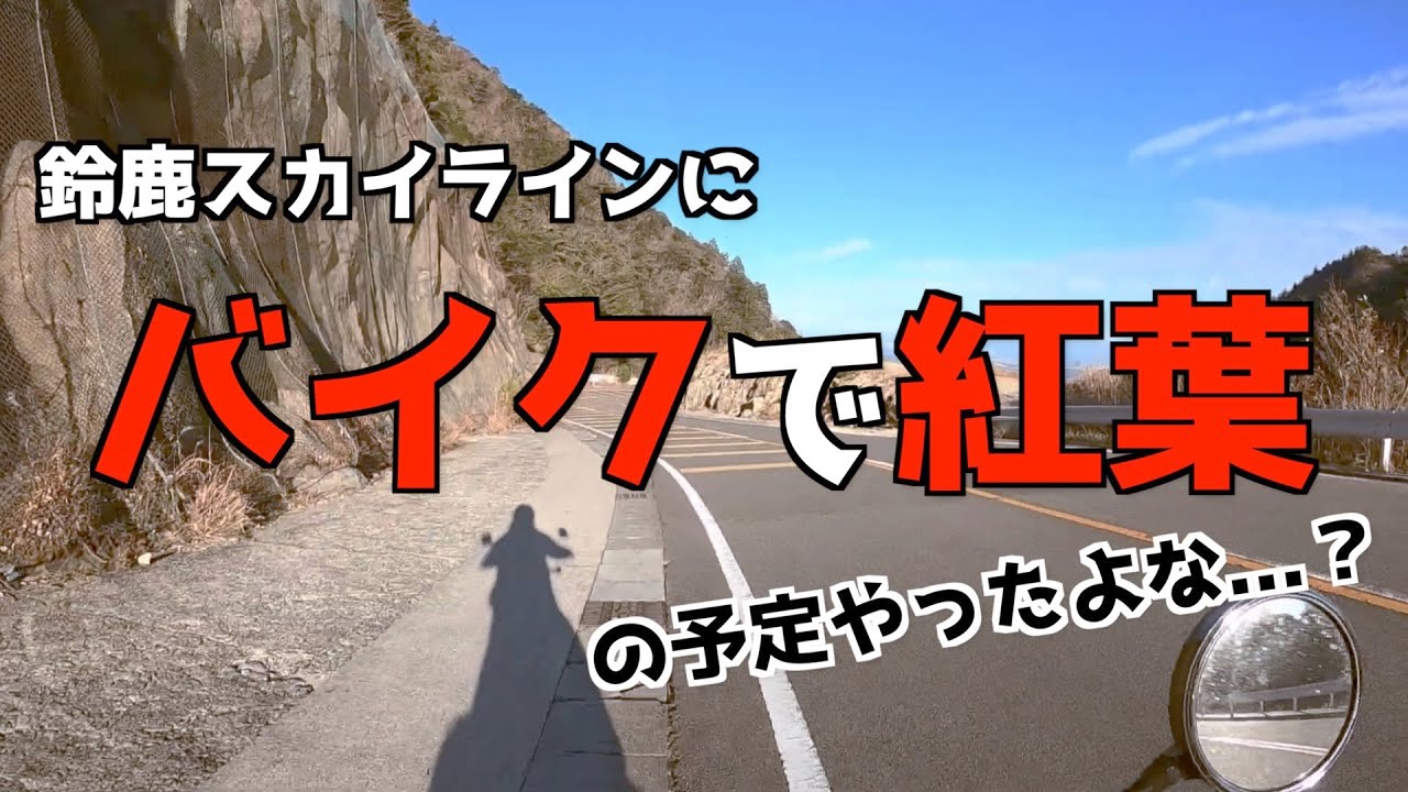 【レブル250】どハマりしてる紅葉をバイクで見に行くはずだった...