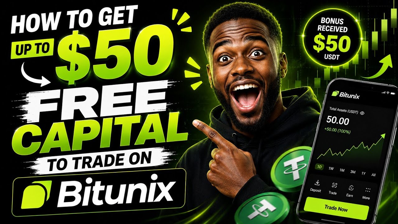 How to Get FREE Trading Capital on Bitunix (Up to $50 USDT)