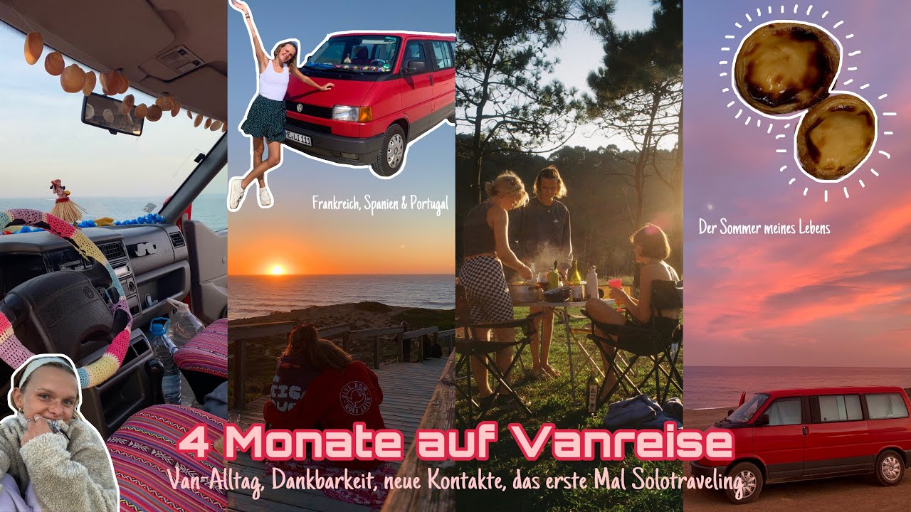 Come on a ROADTRIP with me🚌 - 4 Monate VANLIFE in Europa🌍, SOLOTRAVELING, 1. Vlog | Mel‘s Leben
