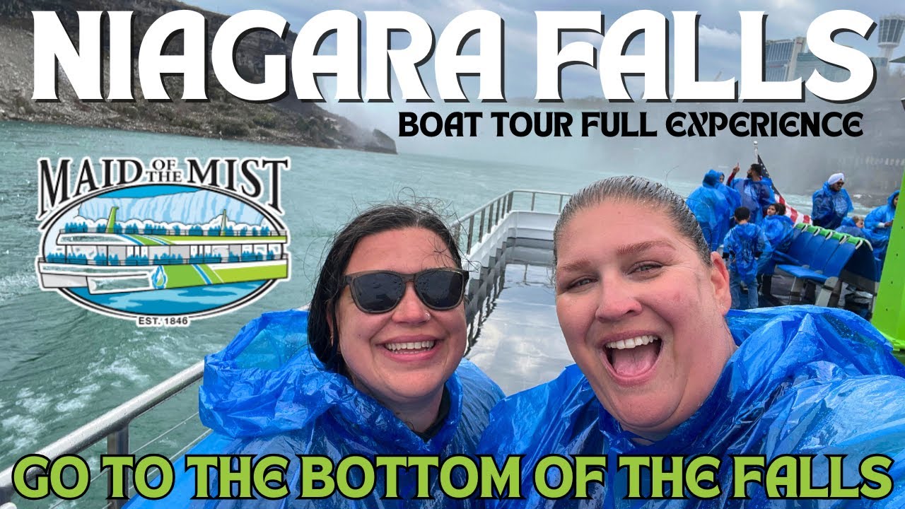 INSANE EXPERIENCE Going To The Bottom Of Niagara Falls On The Maid Of The Mist Boat Tour | USA SIDE