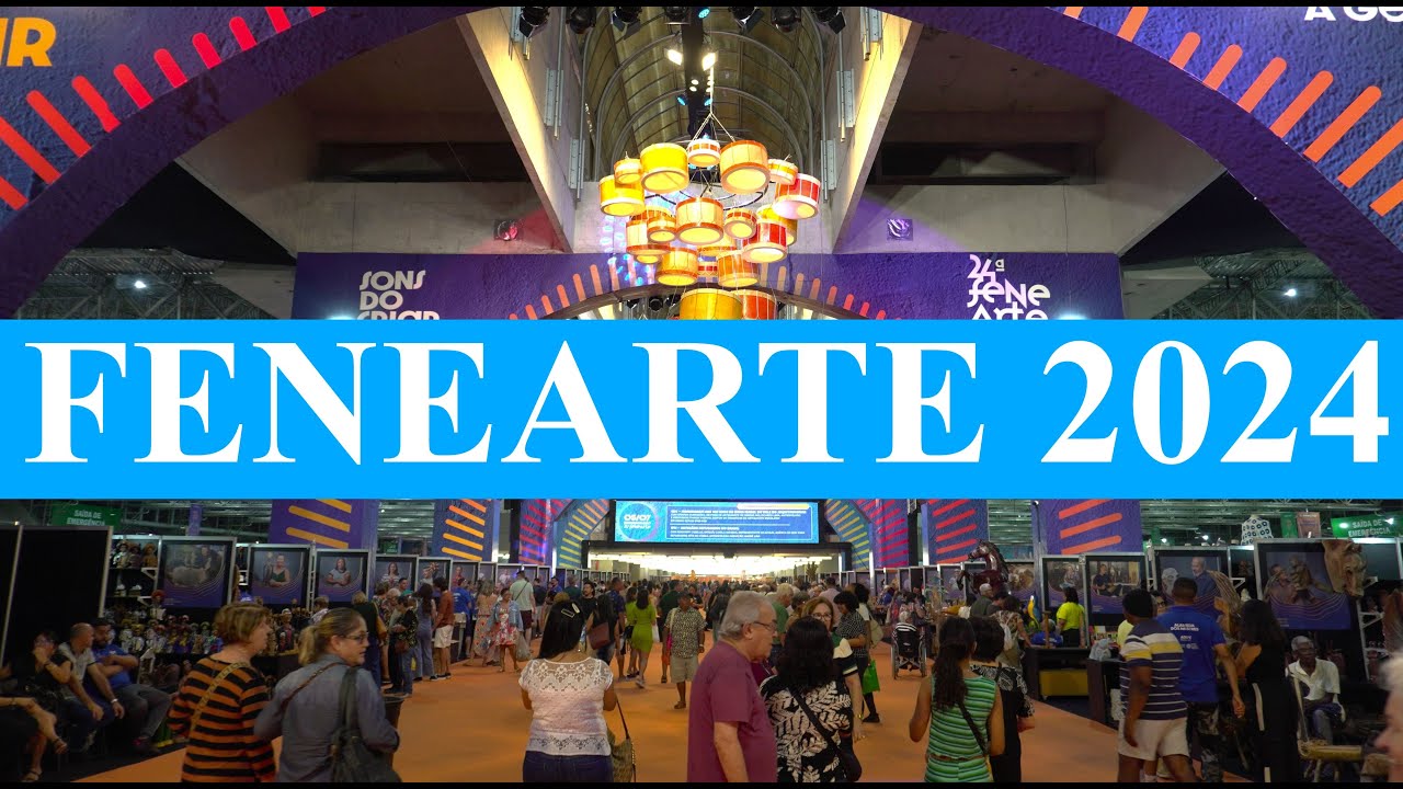 FENEARTE 2024  - A MAIOR FEIRA DE ARTESANATO  (PARTE 2)