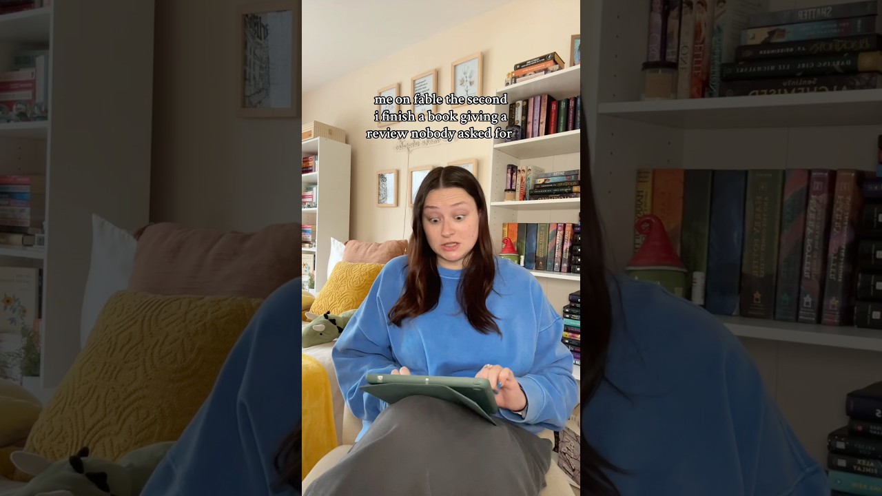 Я на Fable, как только заканчиваю книгу, пишу отзыв, который никто не просил 🤠 #fable #goodreads