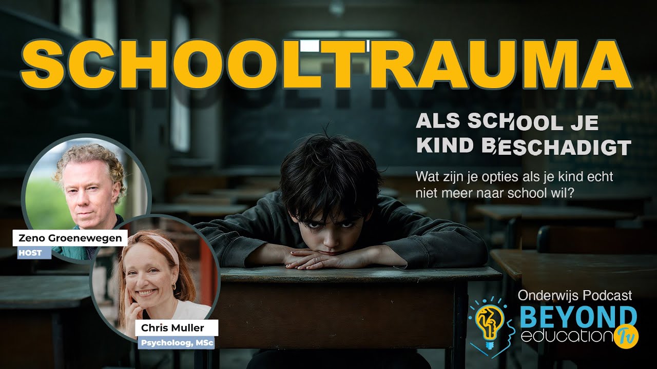 Onderwijs podcast Beyond Education S2.Afl4:  : Schooltrauma, Unschooling & Thuisonderwijs.