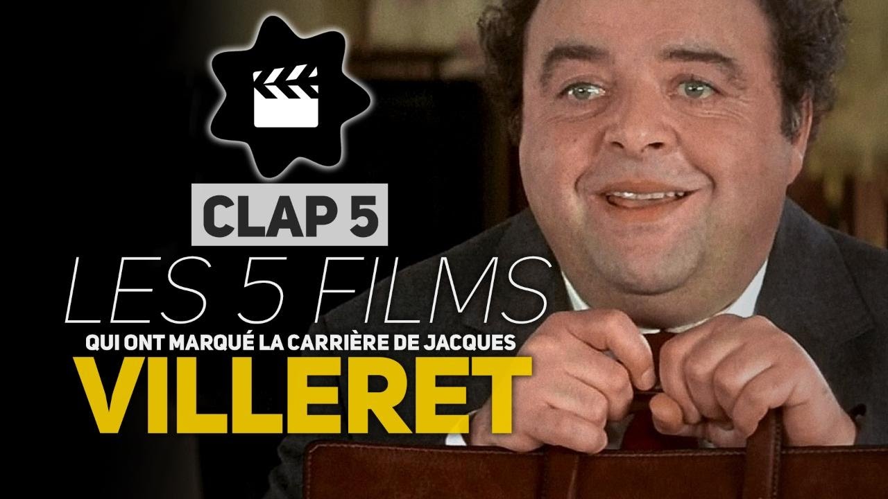 Jacques Villeret : les 5 films qui ont marqu&eacute; sa carri&egrave;re (CLAP 5)
