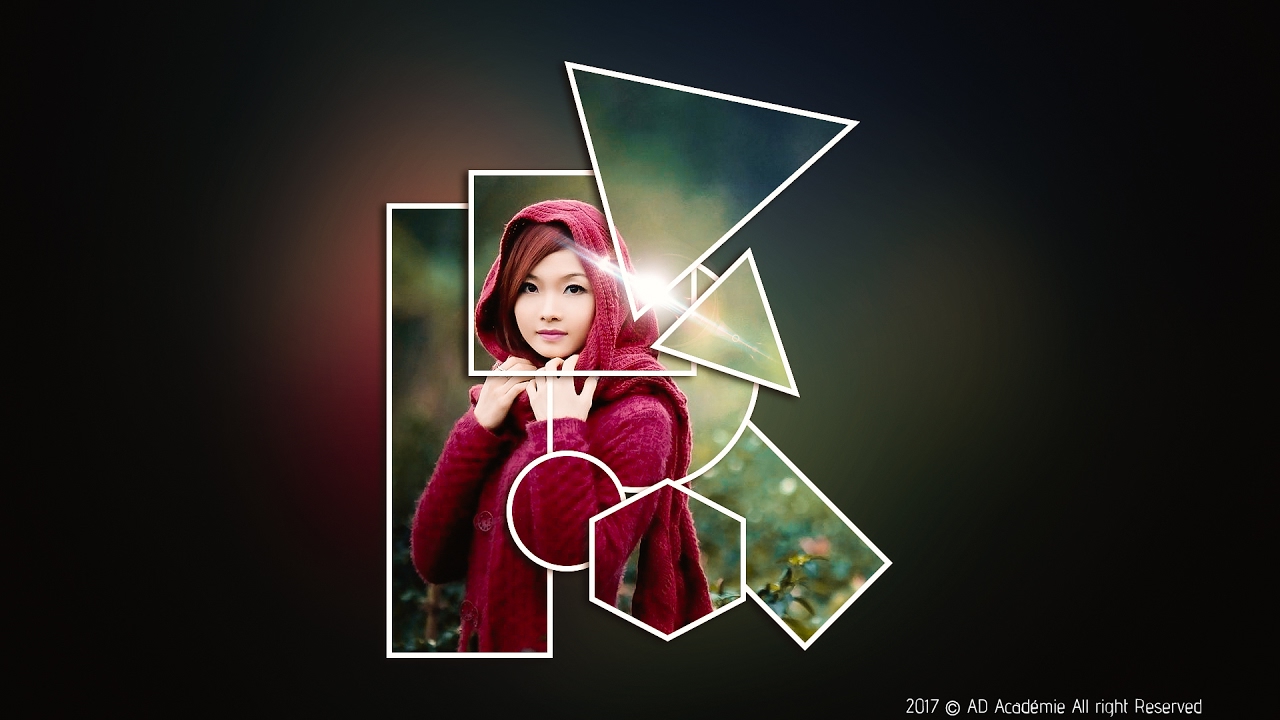 Photoshop Tutorial: How to make photo collage | How To Create Different Shapes collage