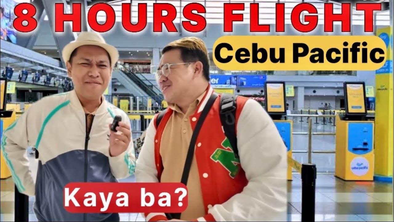 Dubai to Manila: 8 hours flight via Cebu Pacific (Kumportable ba?)