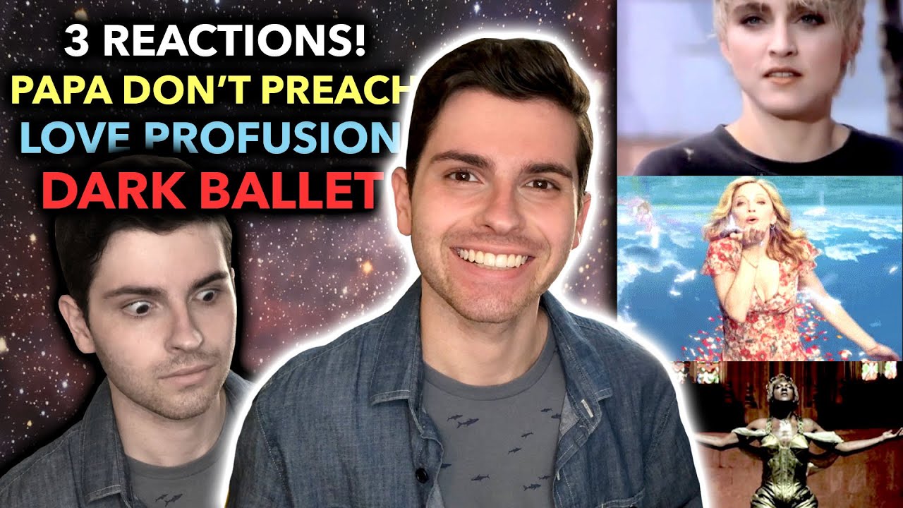Reacting to Madonna's Music Videos 7 | Papa Don't Preach, Love Profusion, & Dark Ballet