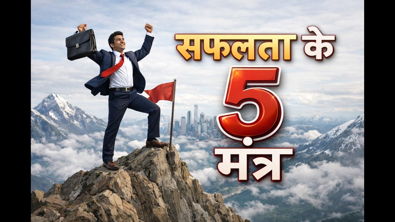 सफलता के 5 मंत्र