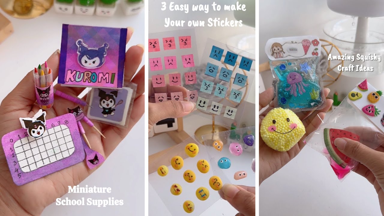 Creative Craft Ideas When You’re Bored | Easy Paper Craft | School Supplies #diy #craft