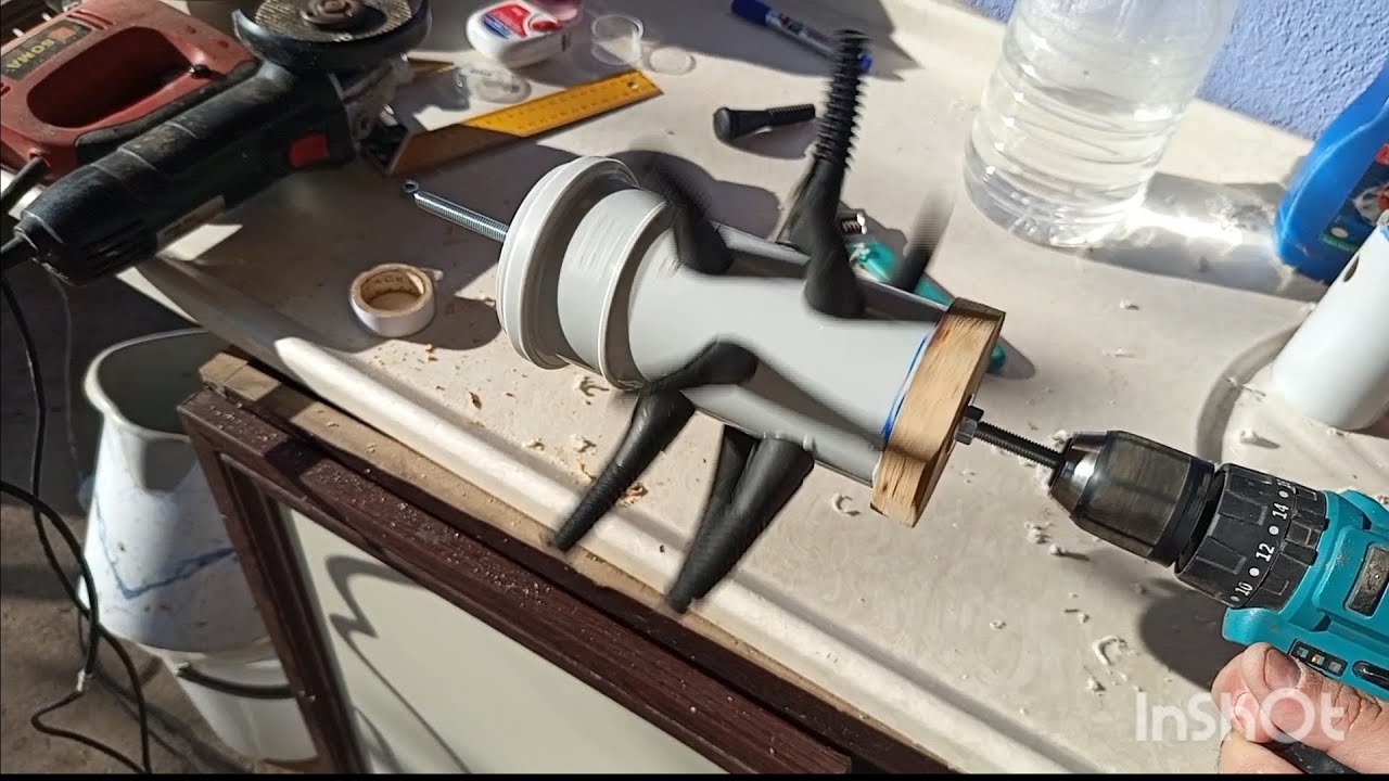 Ev Yapımı Tavuk Yolma Aparatı Pratik ve Ucuz &Ccedil;&ouml;z&uuml;m DIY Chicken Plucker Desplumadora de Pollos Casera