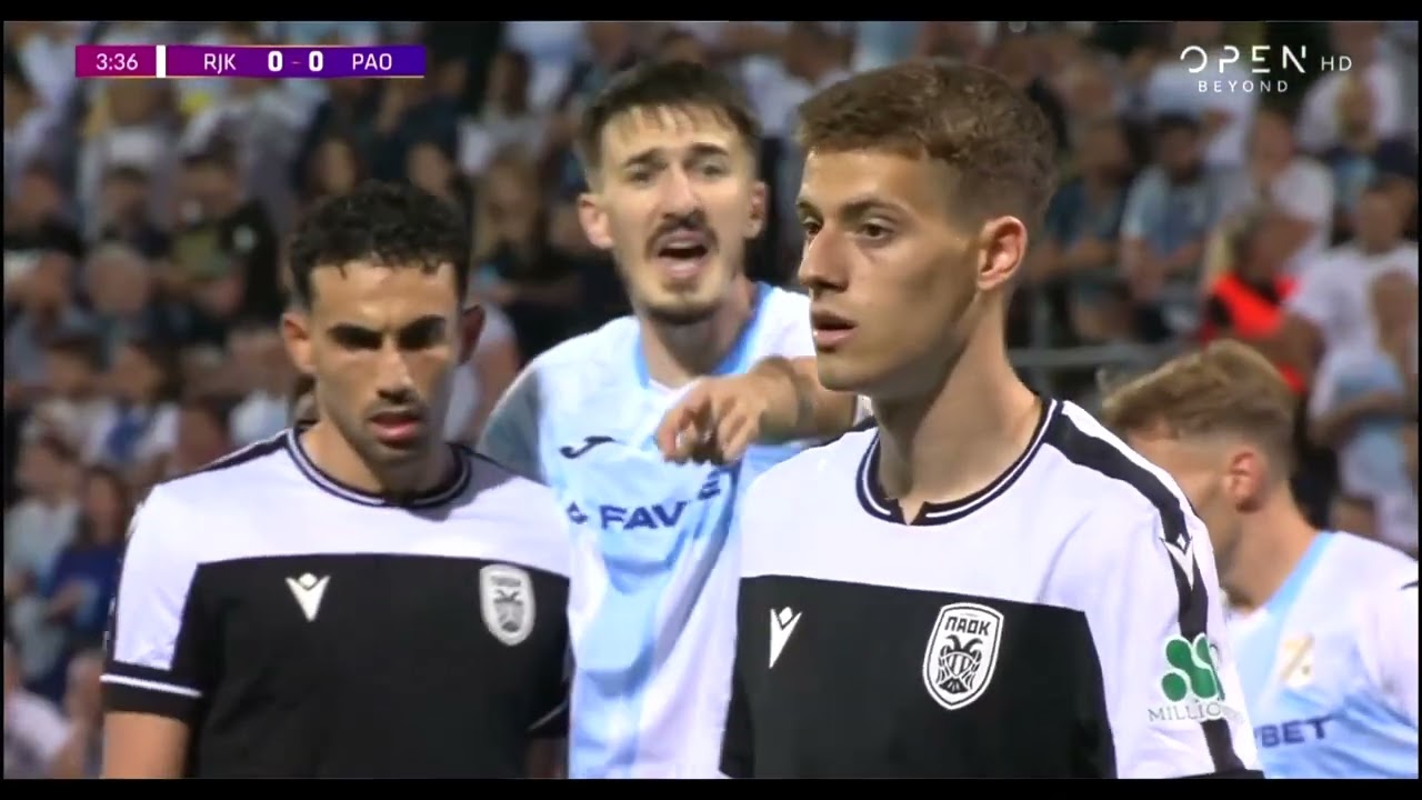 Ριεκα - ΠΑΟΚ 1-0 / Rijeka-PAOK (21-8-25)