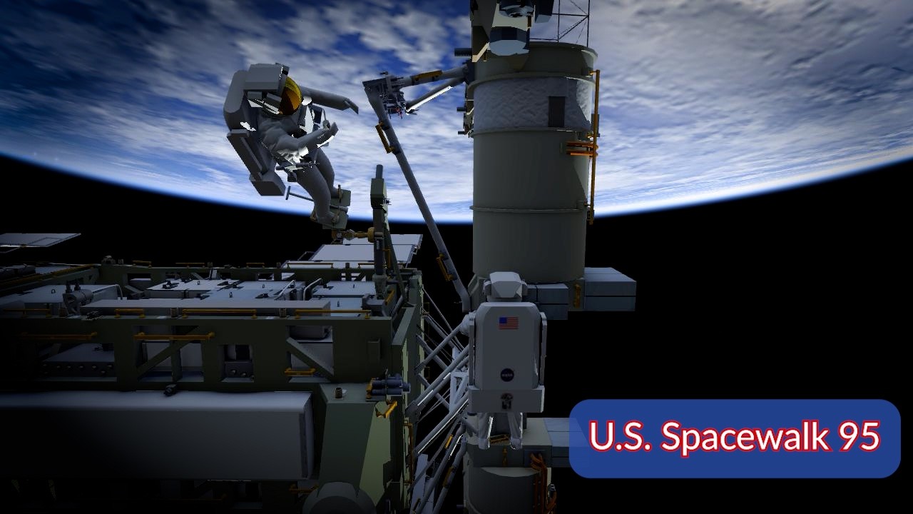 Анимационный фильм о 95-м выходе США в открытый космос – 17 марта 2026 года.