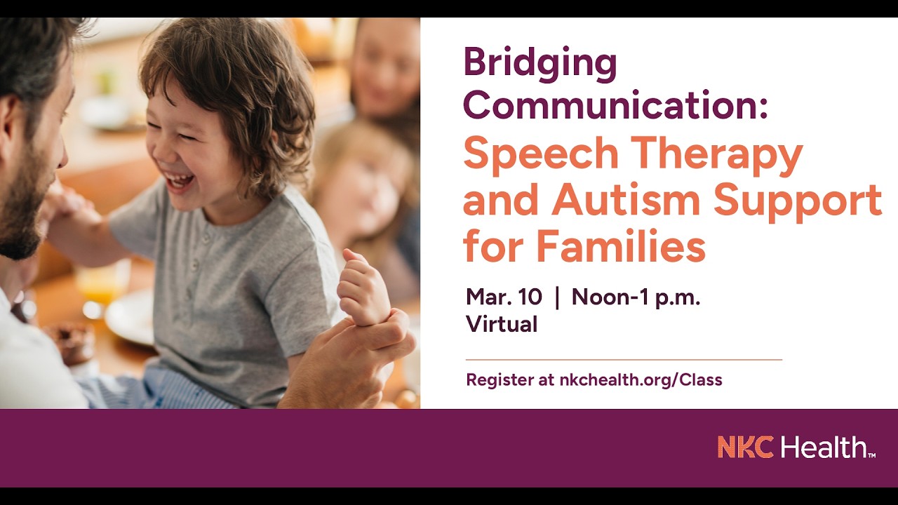 Bridging Communication: Speech Therapy and Autism Support for Families