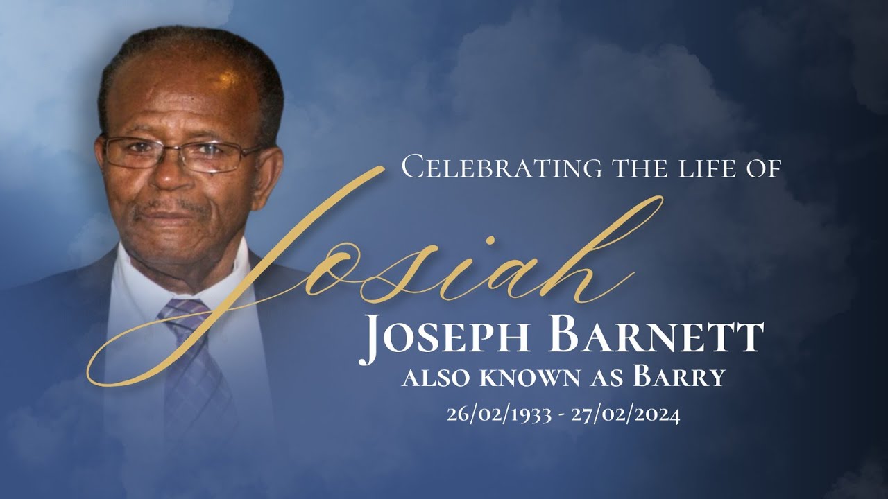 Josiah Joseph Barnett - Celebration of Life