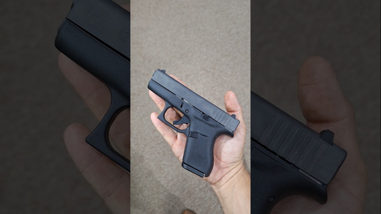 GLOCK G42 a pistola .380 acp SLIM mais desejada do Brasil #shorts