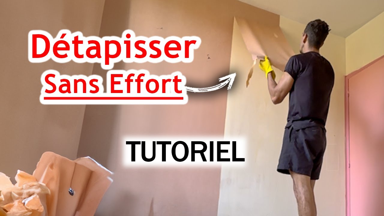 Comment D&eacute;coller du Papier Peint? M&eacute;thode Rapide et Facile