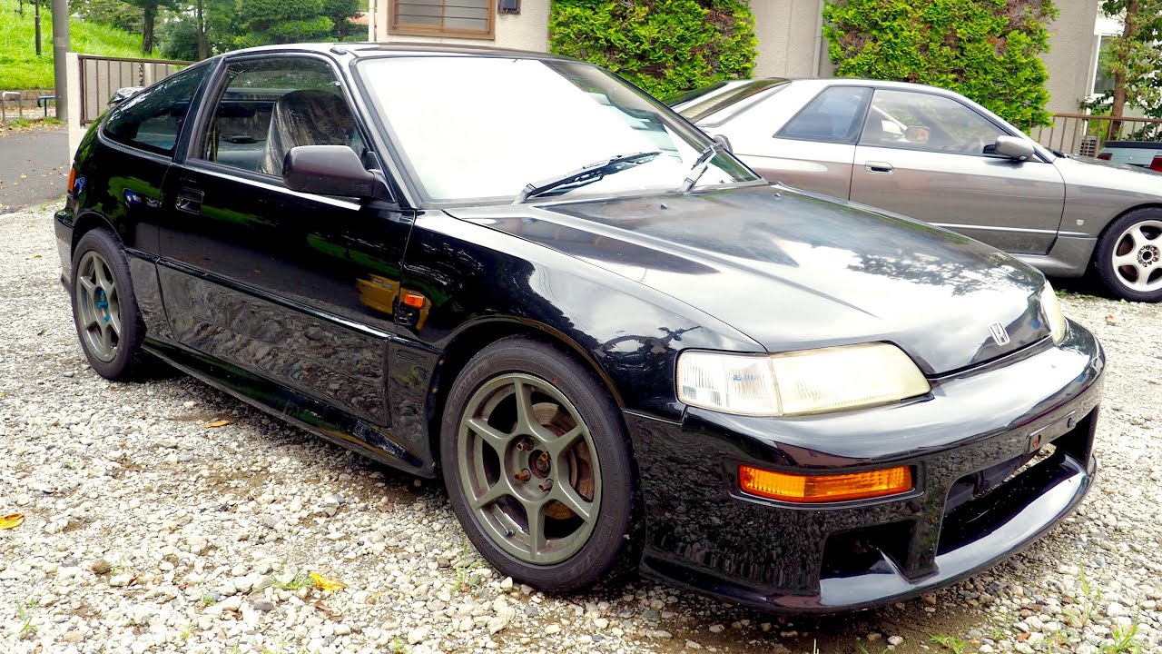 Обзор покупки Honda CR-X SiR EF8 1989 года (импорт из США) на японском аукционе