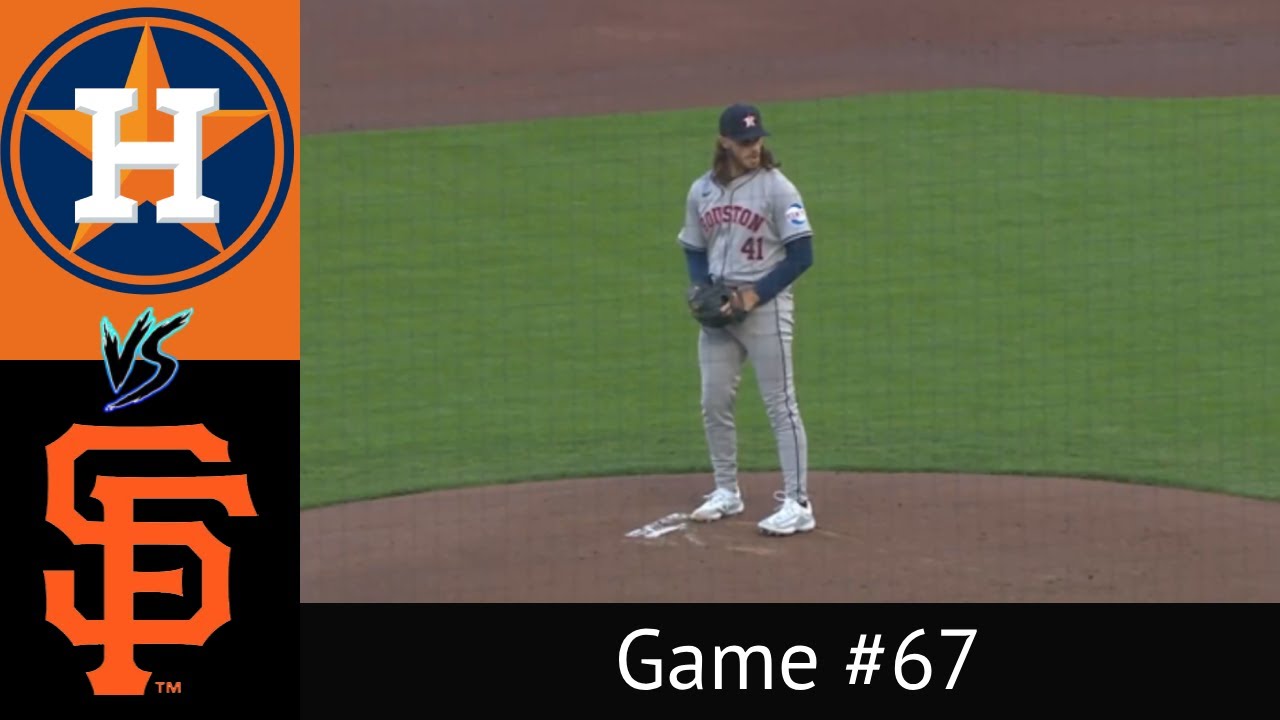 Astros VS Giants Condensed Game 6/10/24