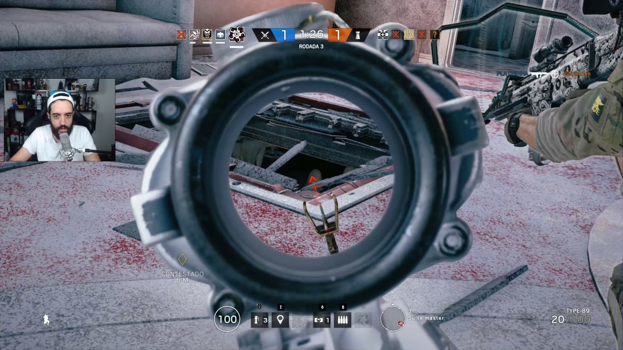 RAINBOW SIX SIEGE RANKED   VEM PLATININHA   VEM CARACASS