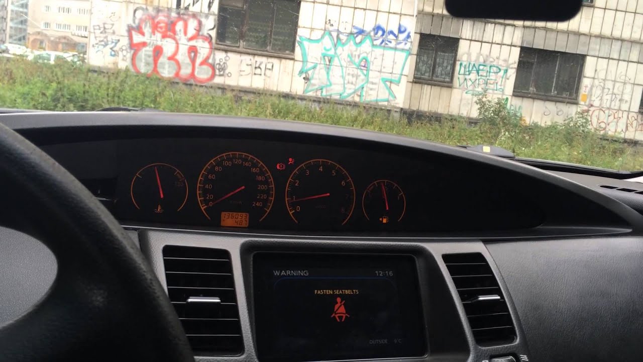 Ошибка airbag nissan primers