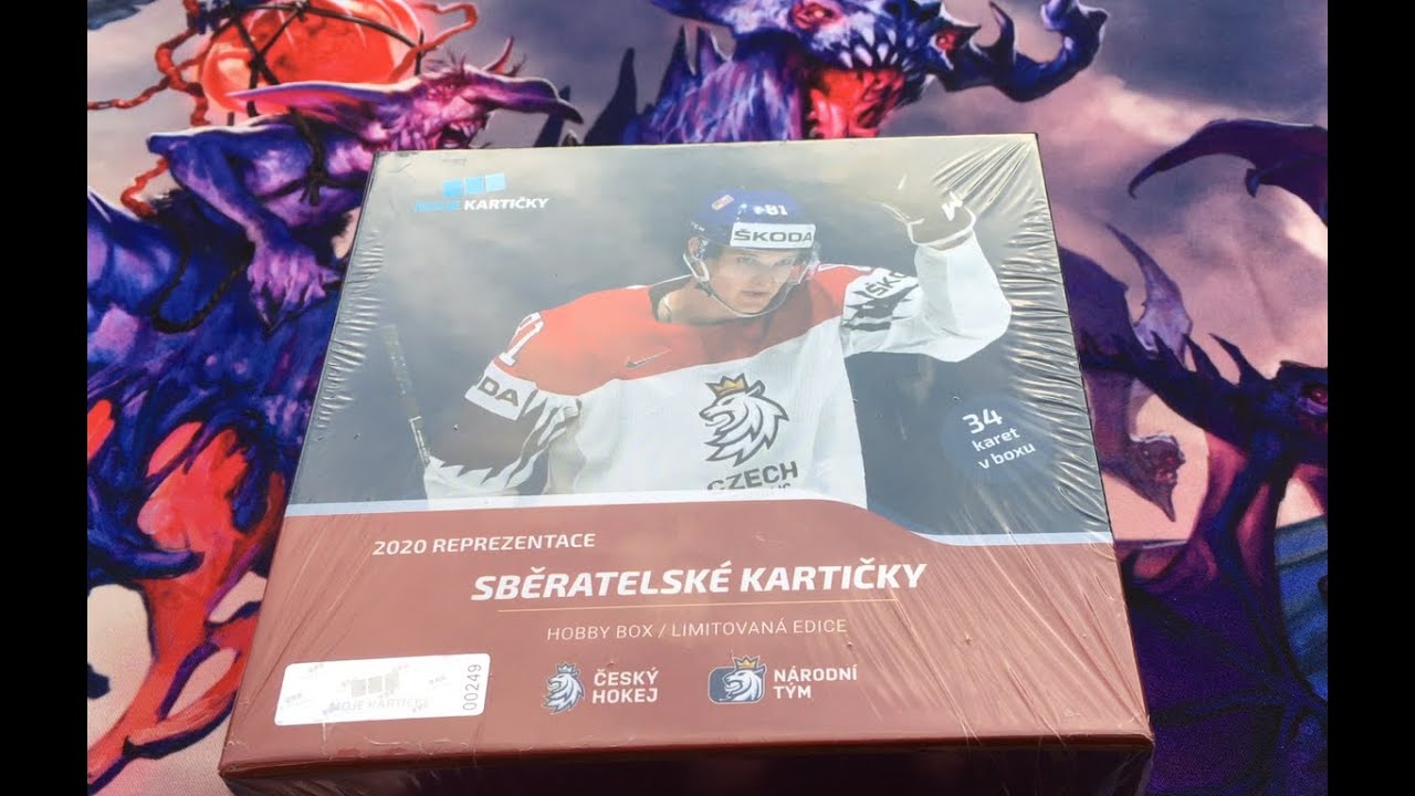 Historie českých hokejových karet #35 MK Moje Kartičky 2020 hobby box