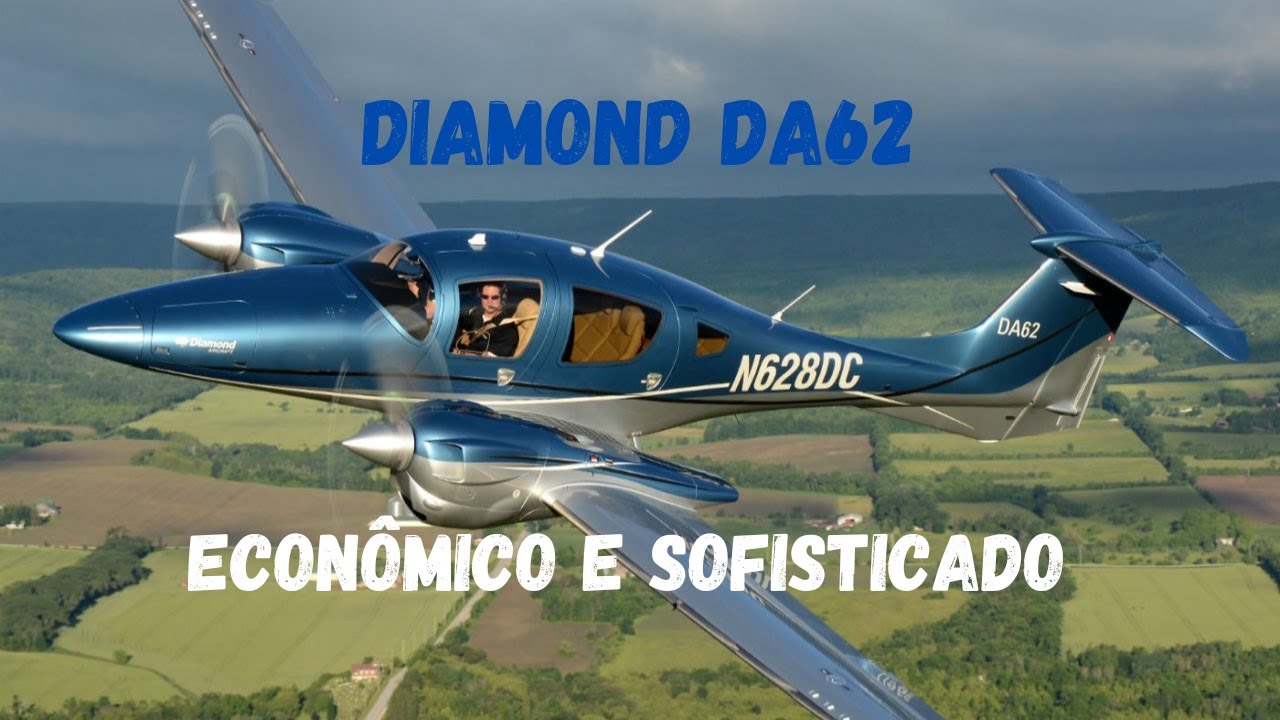 DIAMOND DA62 - Um BIMOTOR Econômico Que Usa Combustível De JATO - Diamond DA-62