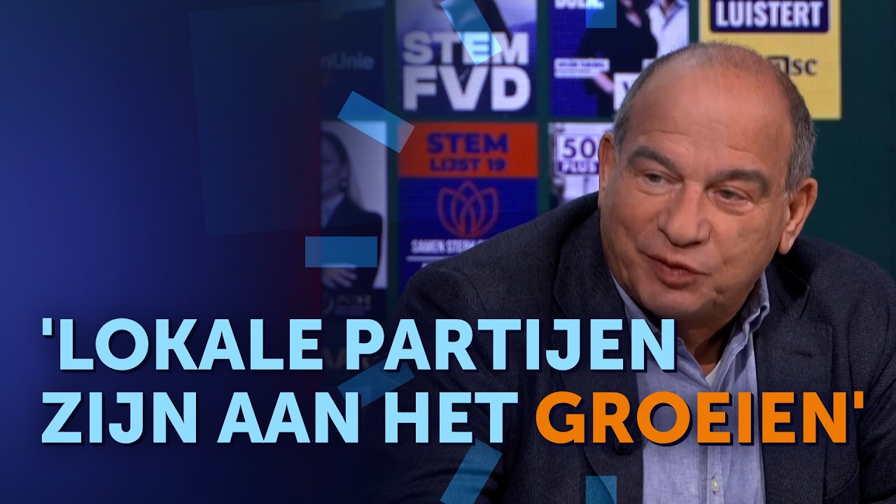Maurice de Hond met de LAATSTE PEILINGEN voor de gemeenteraadsverkiezingen VANDAAG