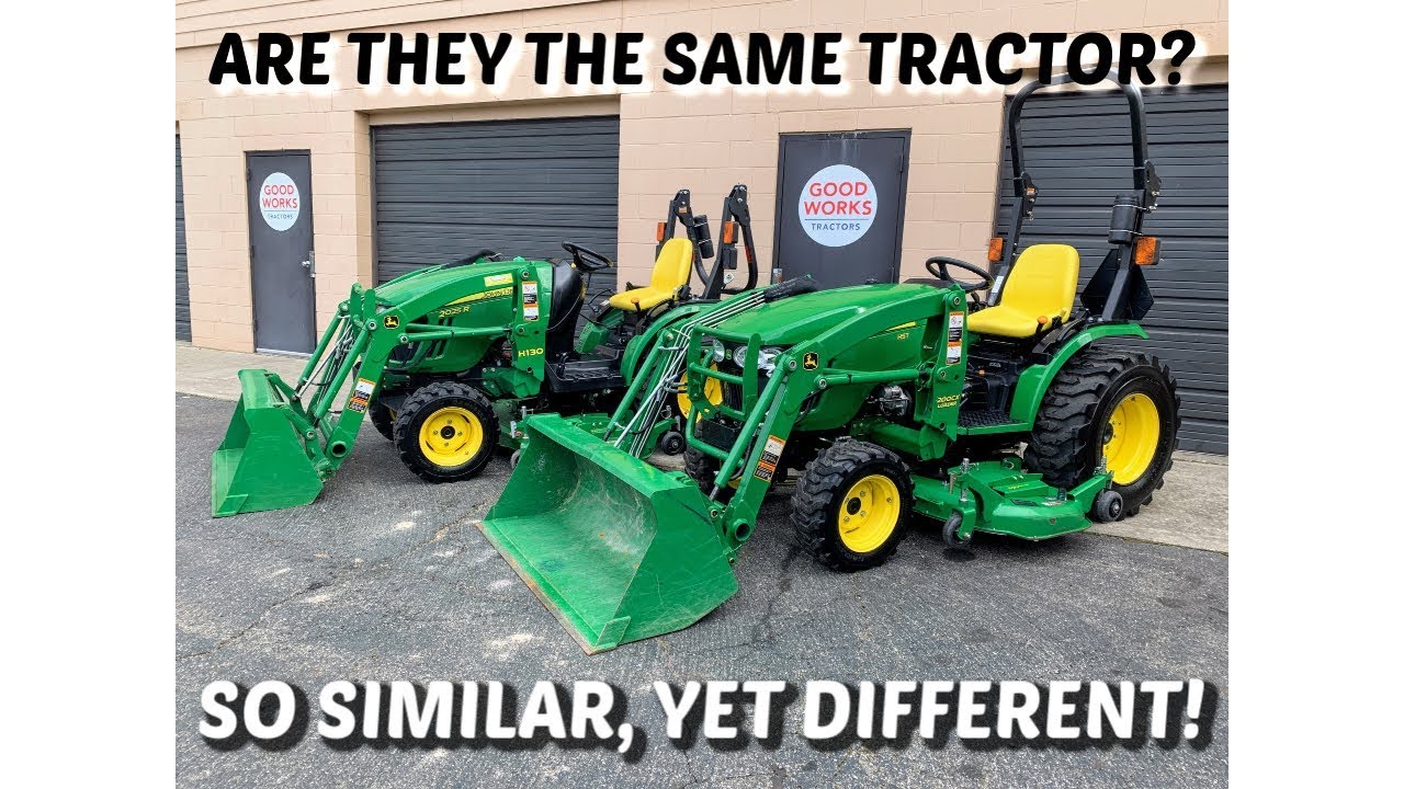 John Deere 2520 vs 2025r: What's The Difference?
