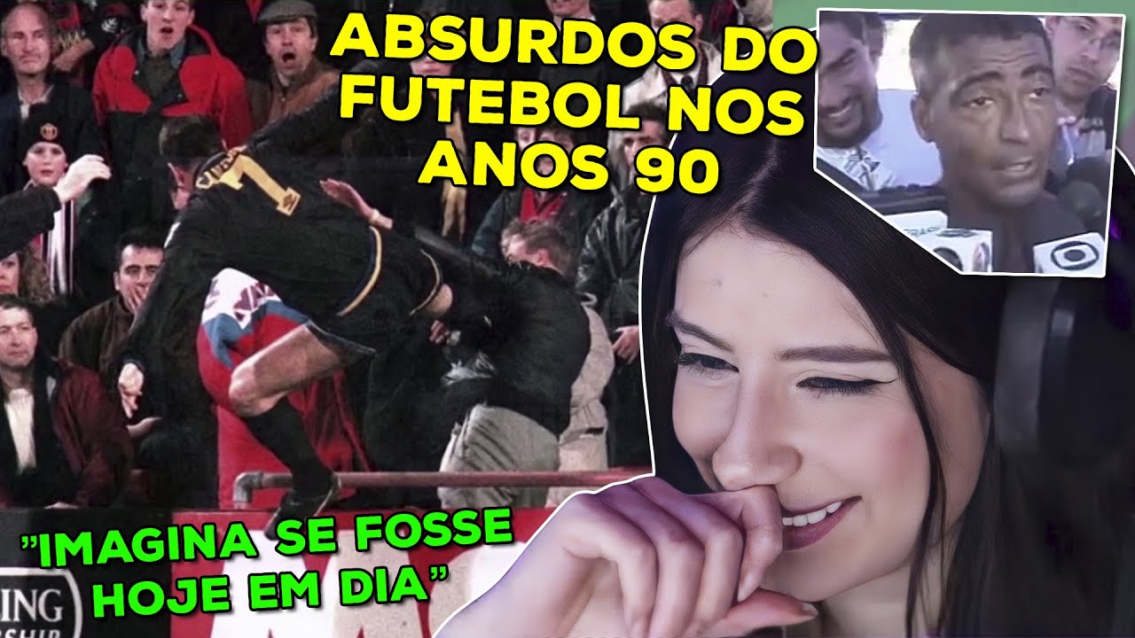 YAYAH REAGE: OS MAIORES ABSURDOS DO FUTEBOL DOS ANOS 90! (CANAL 90) | Yayah Clipes