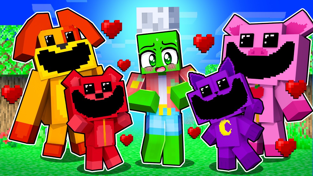 Adopted by CRAZY SMILING CRITTERS in Minecraft!