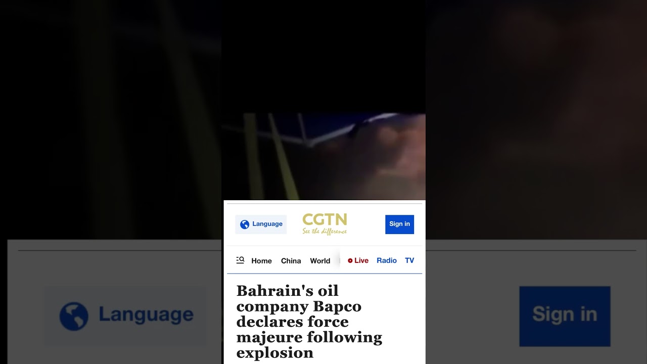 US Deploys NUCLEAR Command Aircraft to Middle East &mdash; Ben Gurion Airport Hit, BAPCO on Fire | Day 10