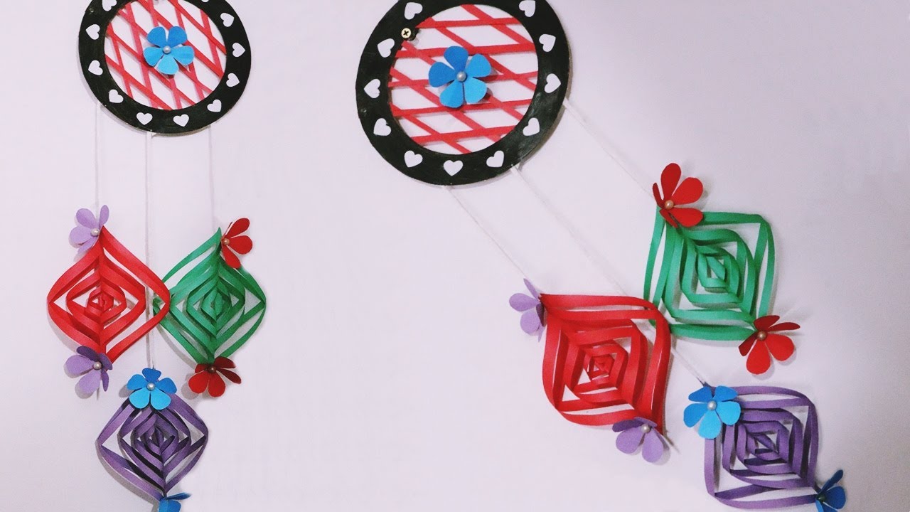 Paper wall hanging | Wall hanging 2022 | New wall hanging | Handicraft | Handicraft wall hanging