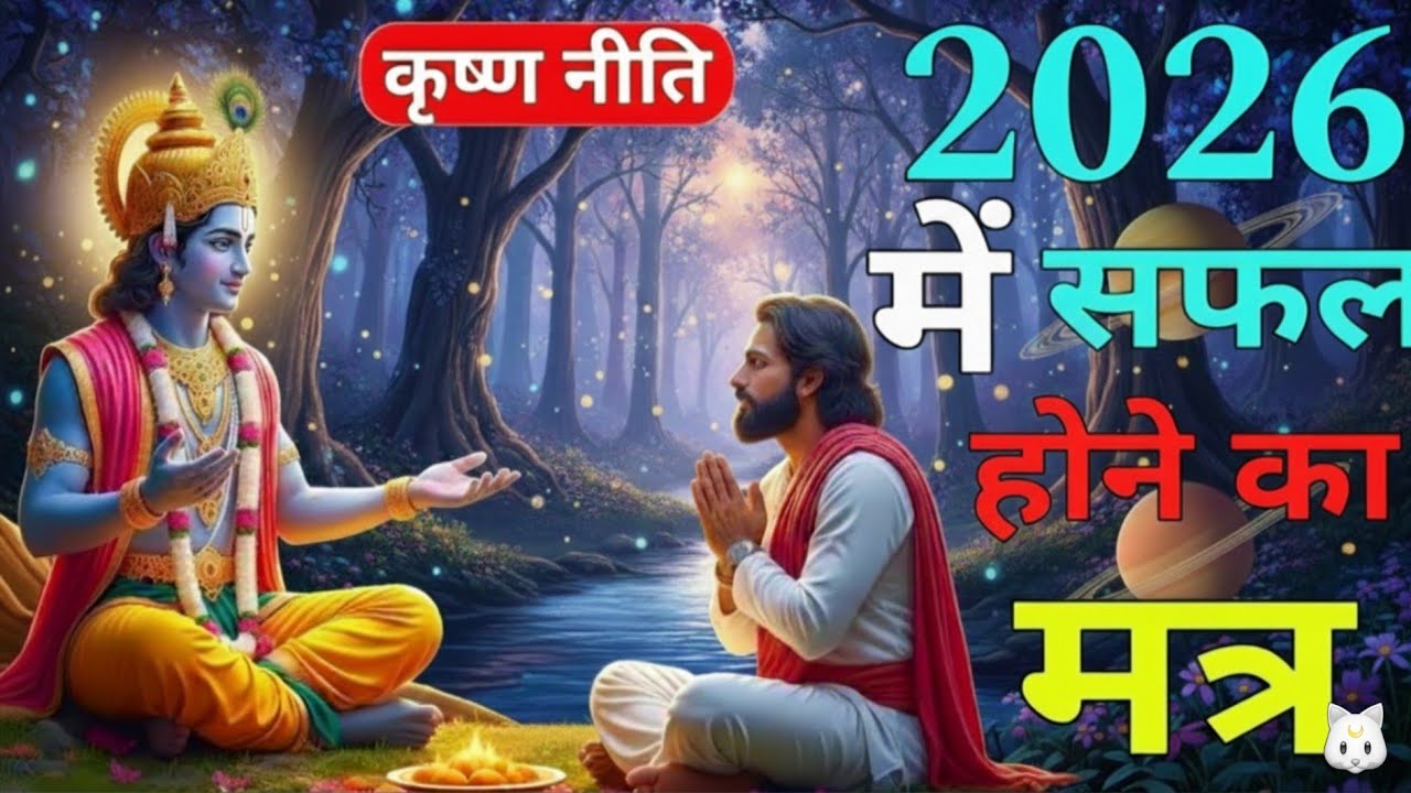कृष्ण नीति | 2026 में सफल होने का मंत्र | श्री कृष्ण की अनमोल सीख | Life Changing Motivation