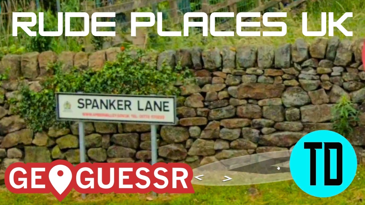 Can I pinpoint these Rude Places UK? | GeoGuessr | Exploring the UK #9