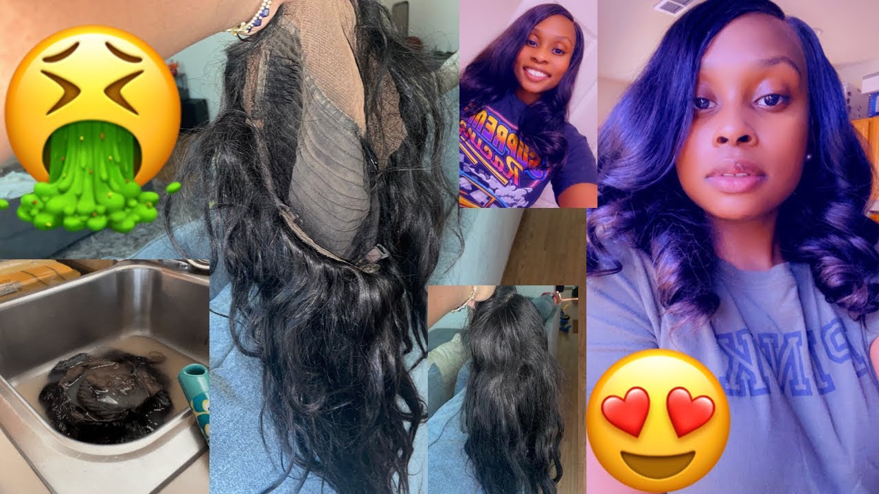How To Revive A Wig WITHOUT Using Silicon Mix | Restoring An Old Human Hair Wig