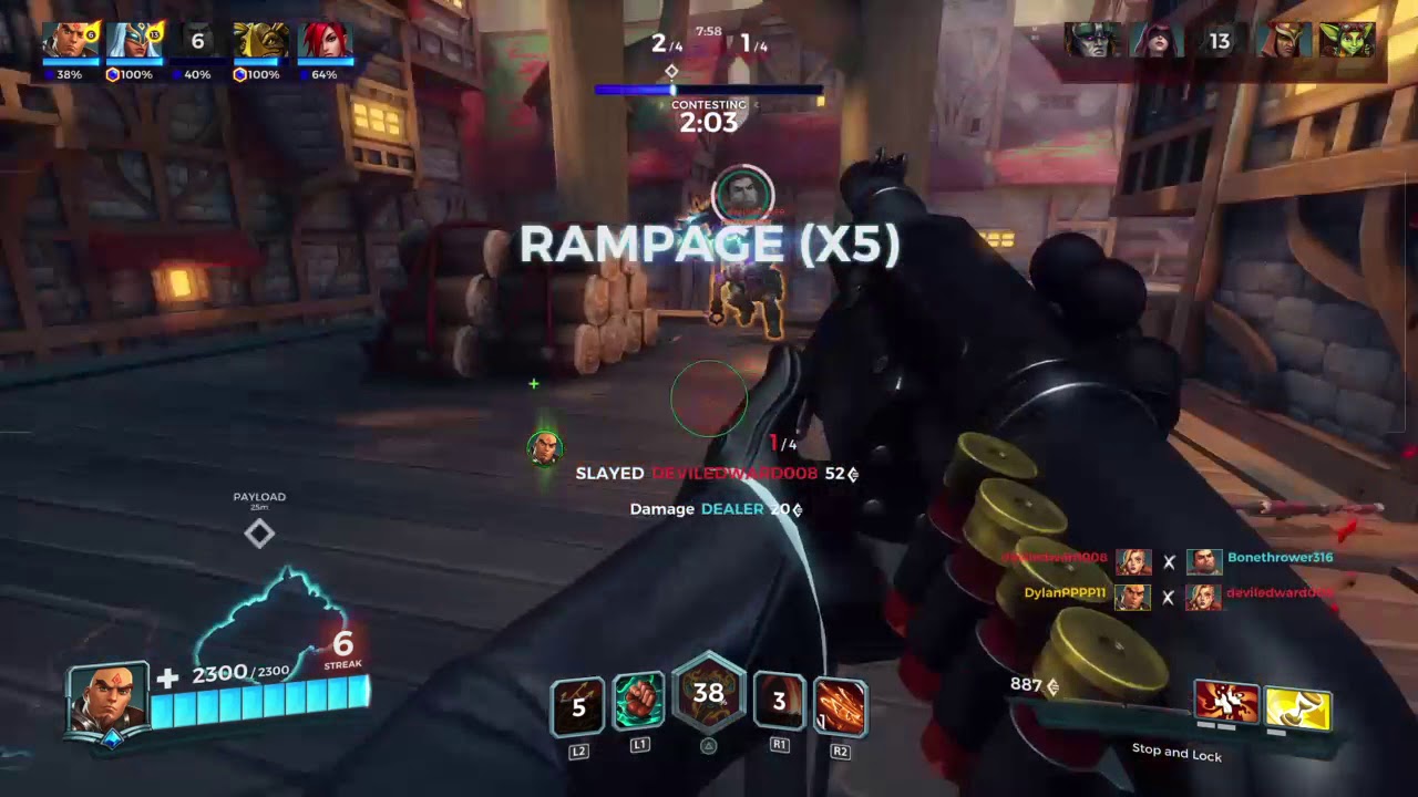 Paladins: Ranked 41 Elimination Buck Gameplay
