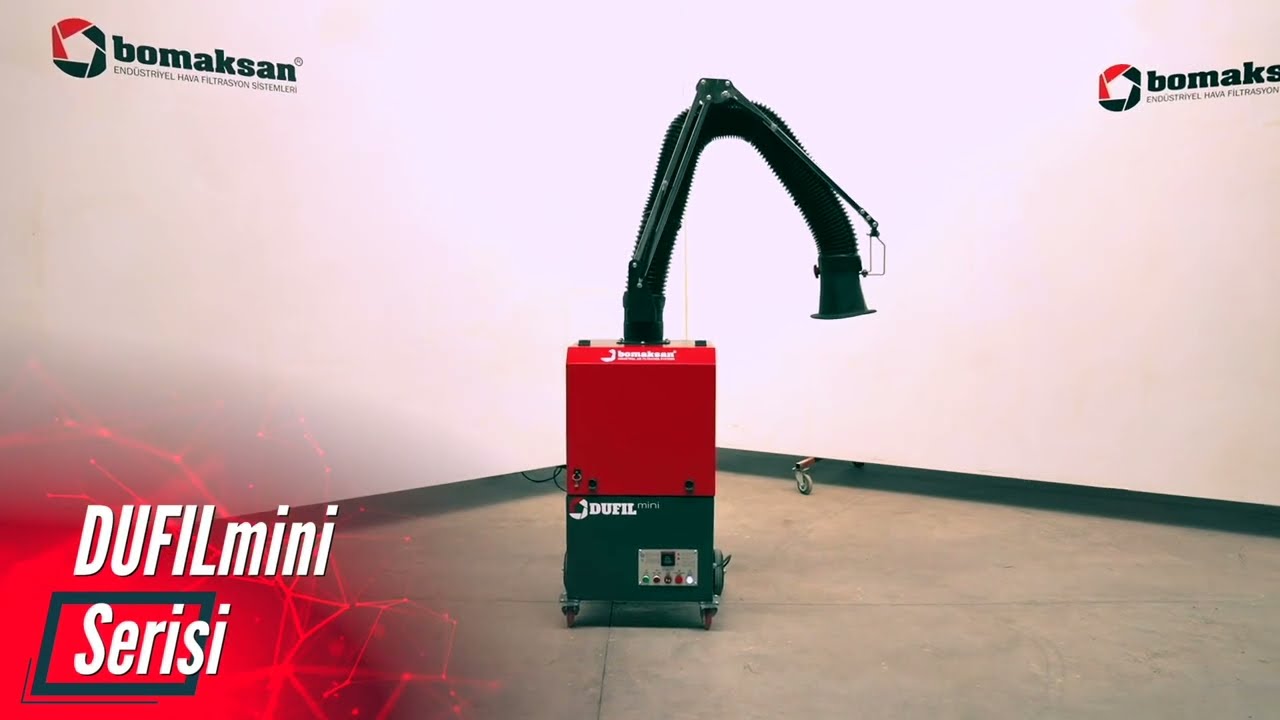 DUFILmini - Mobil Kaynak Duman Emiş Filtresi