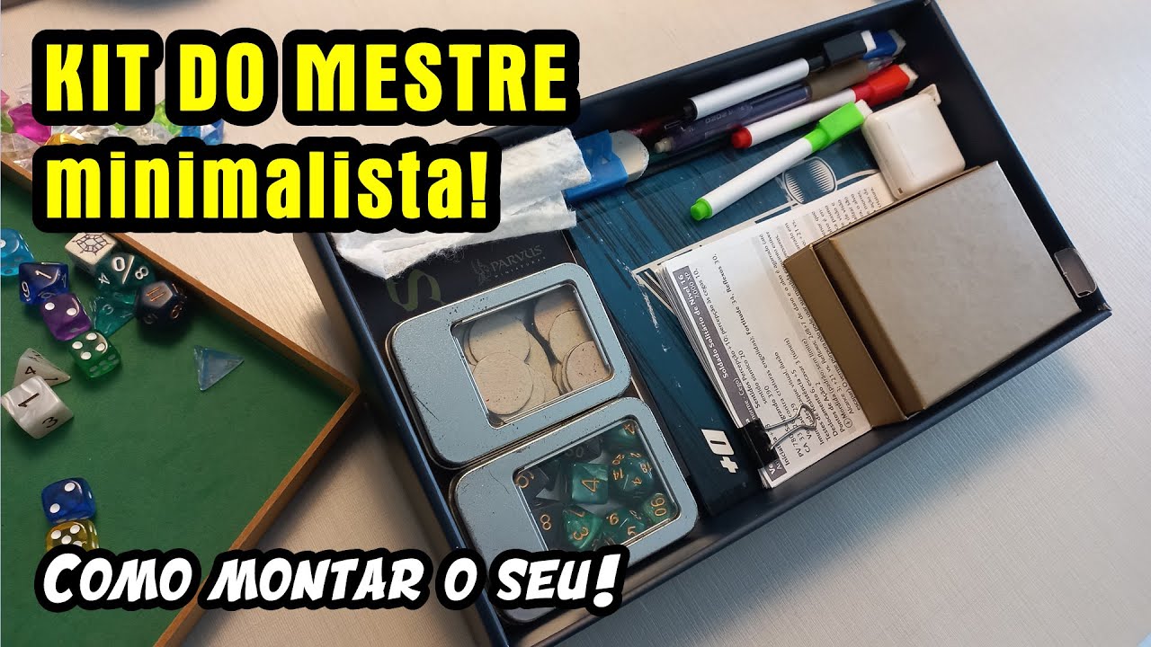 Kit do Mestre MINIMALISTA - Como montar?