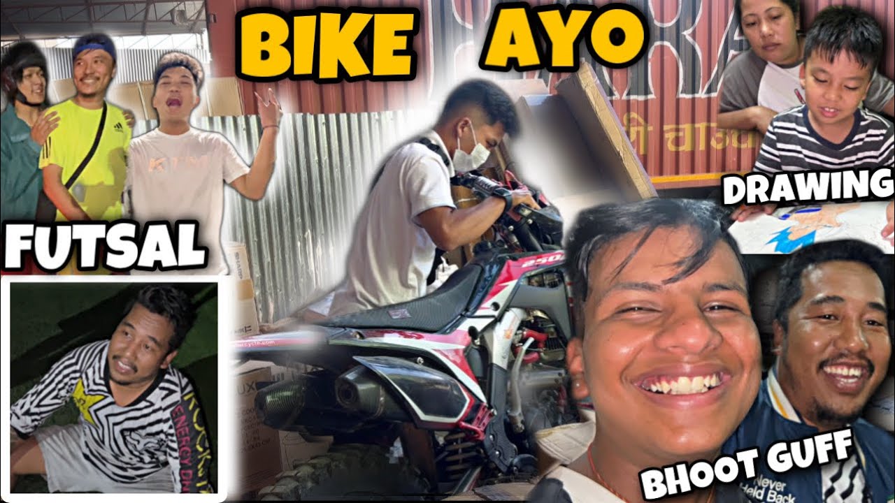 FUTSAL CHALLANGE WITH @MaheshDonG DAI @mamamaijuvlogs2939  || BIKE AAYO!! || VAI KO ART #adeep