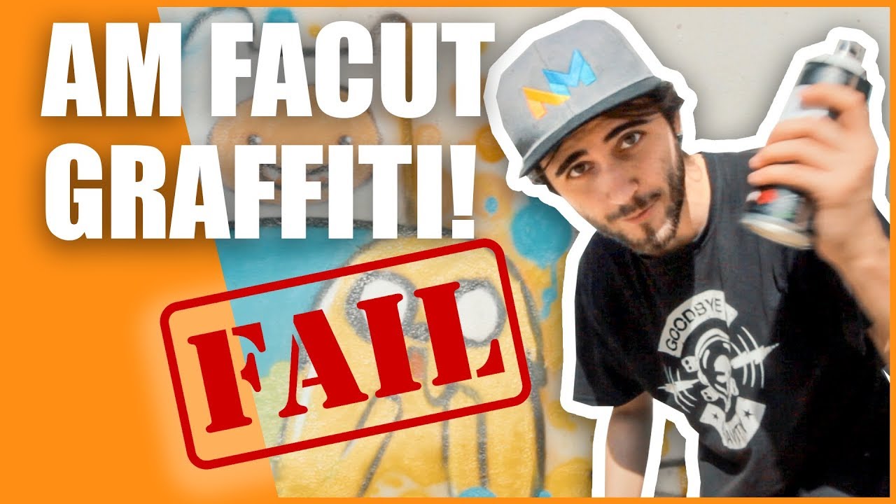 AM ÎNCERCAT SĂ FAC GRAFFITI... (cu Aeul și Benr)