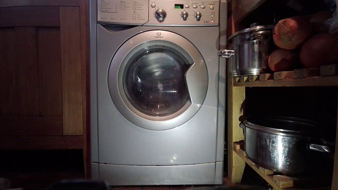 Indesit IWDD7123S Washer Dryer - Spin Cycle